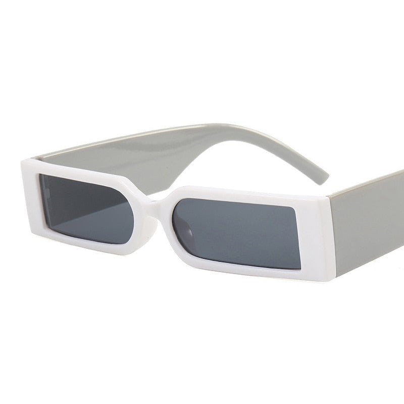 Razor-Glimpse Rectangular Sunglasses