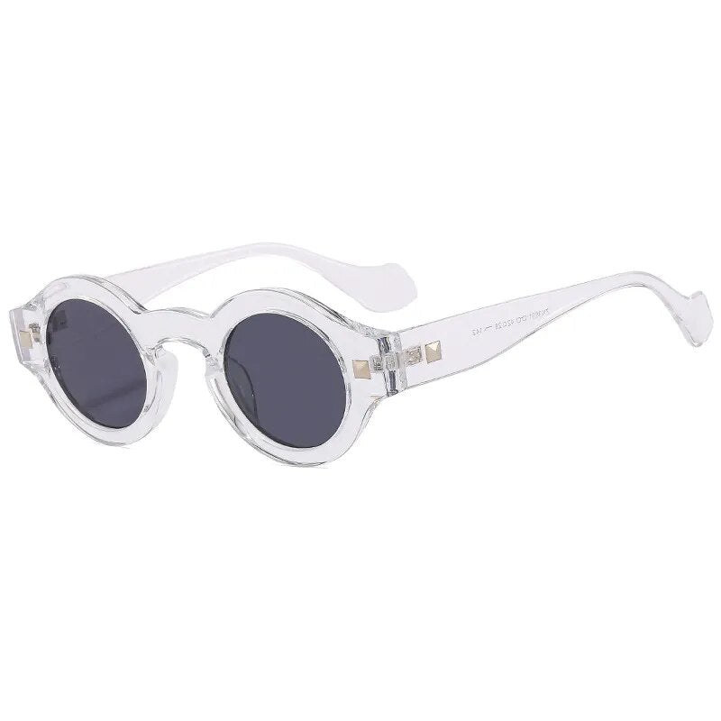 transparent round sunglasses