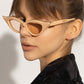 cream cat eye sunglasses women