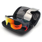 orange polarized sport sunglasses