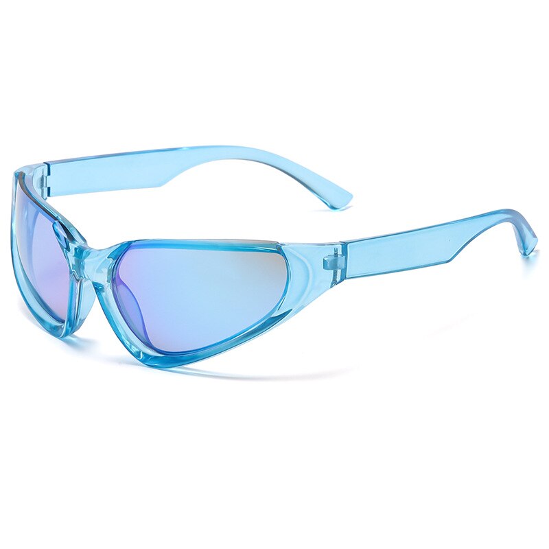baby blue sport sunglasses