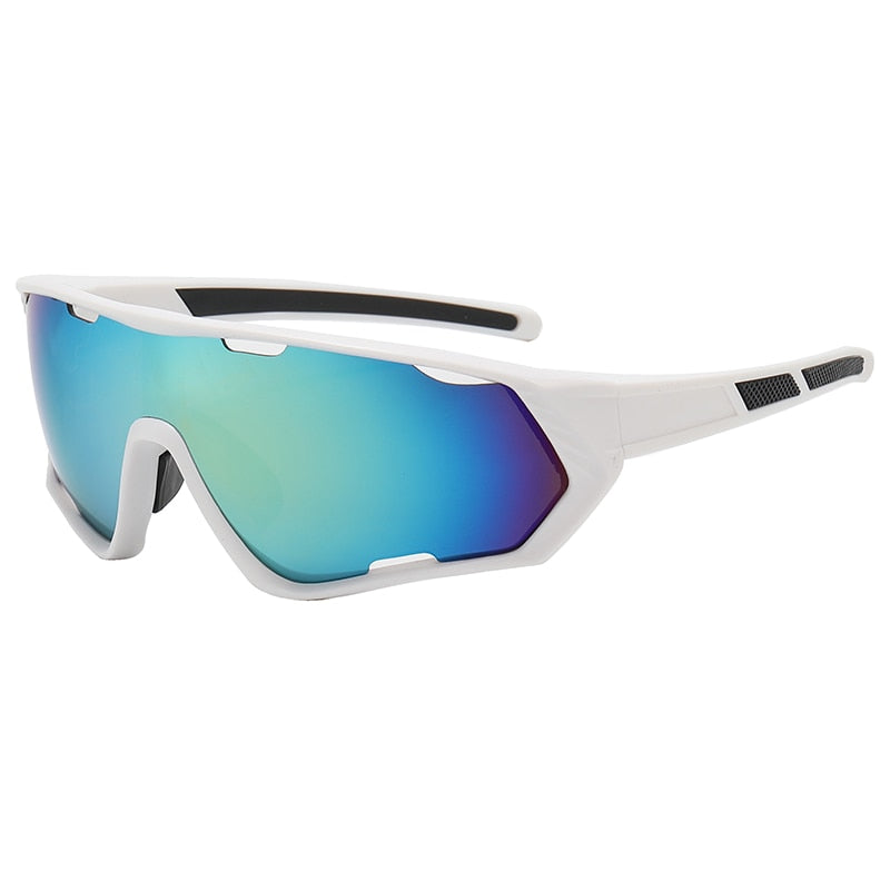 white sport sunglasses