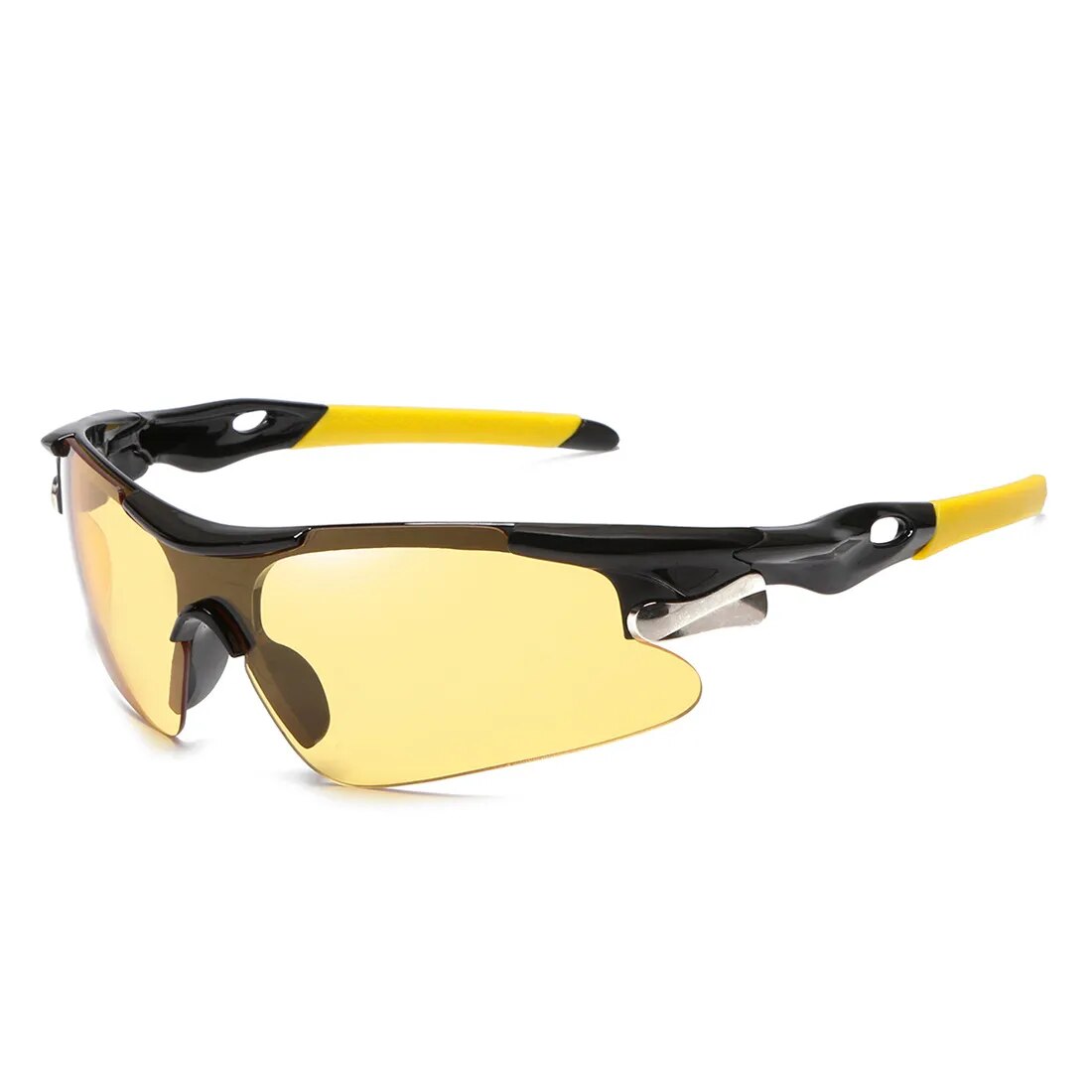 yellow sports sunglasses
