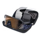 brown and black polarized sport sunglasses