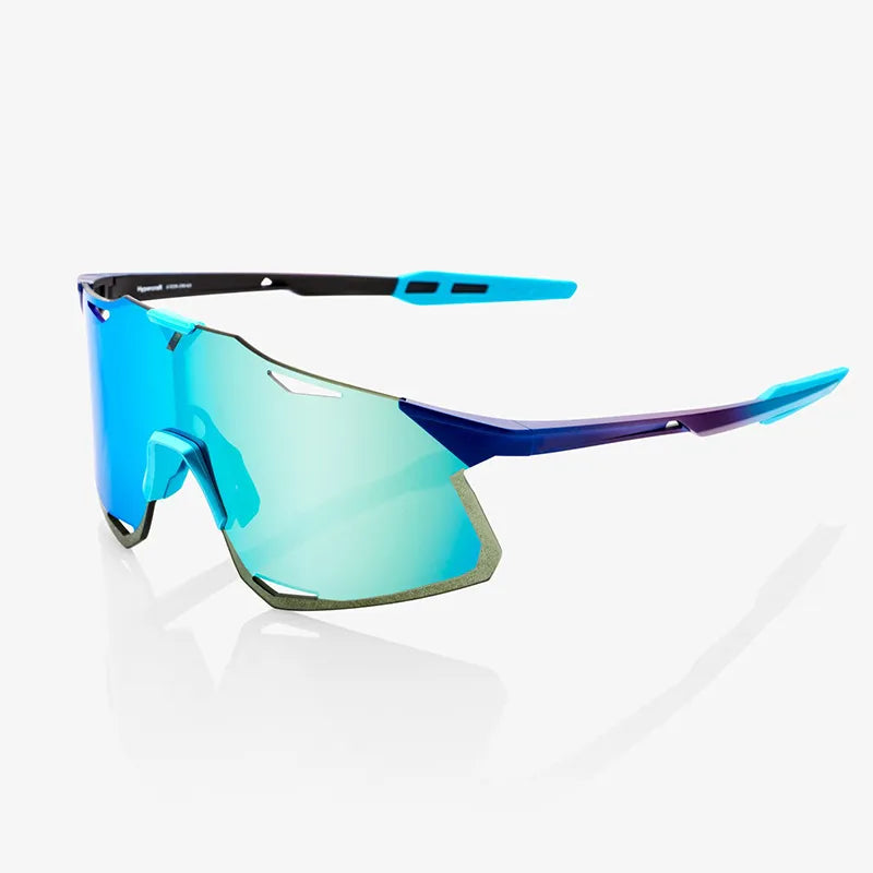 Blue polarized sunglasses
