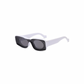 black and white square sunglasses