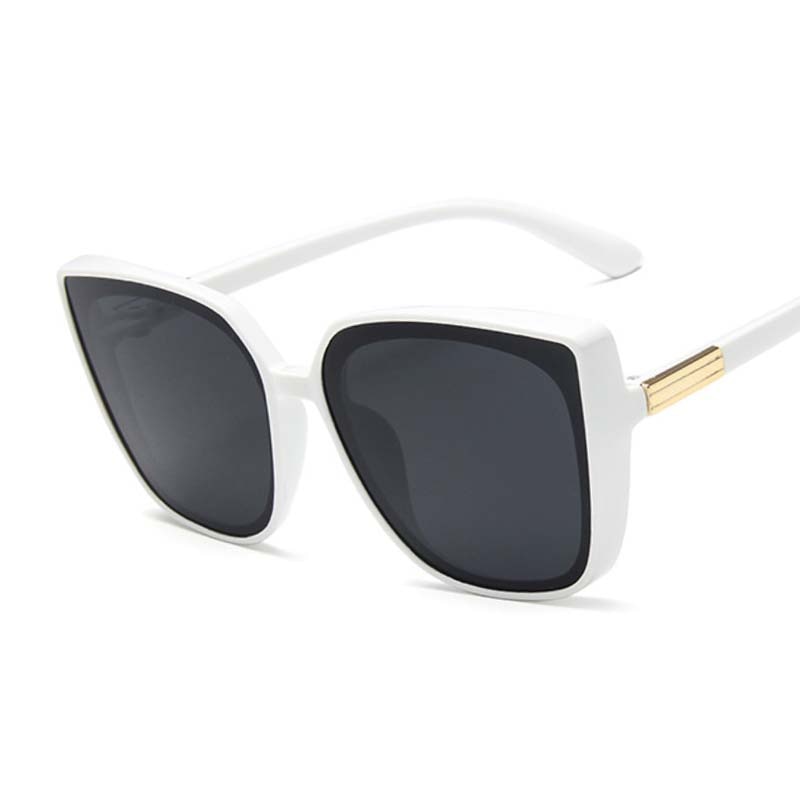 white square cat eye sunglasses