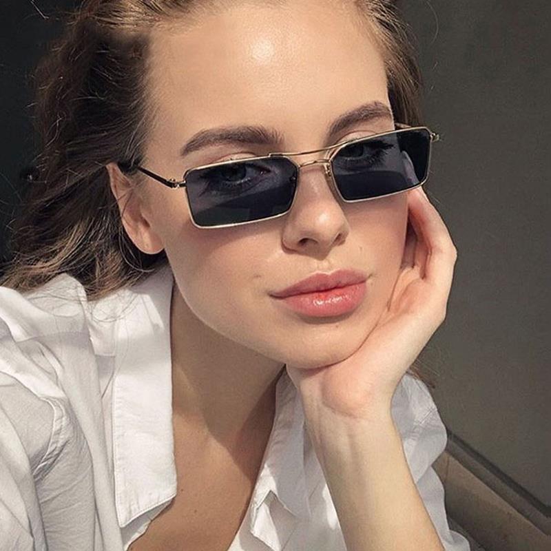 black square sunglasses women 