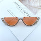 orange cat eye sunglasses