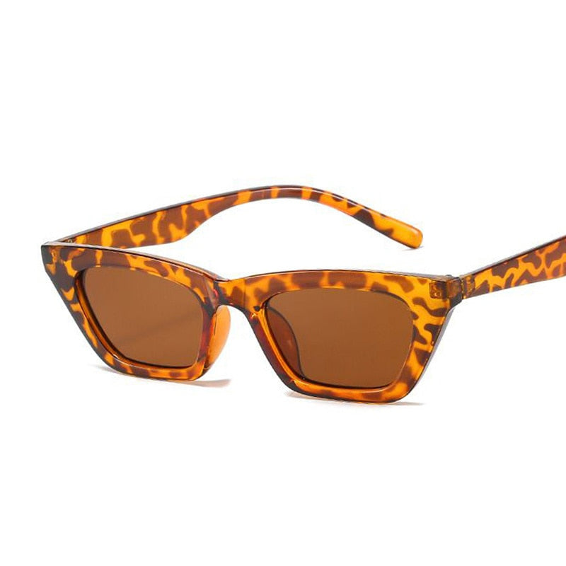 leopard print cat eye sunglasses