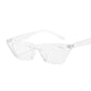 transparent cat eye sunglasses