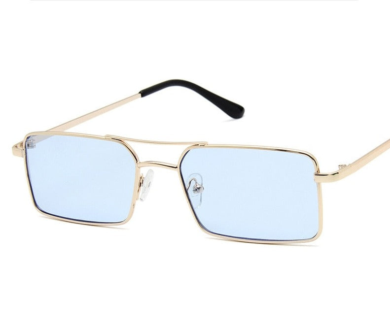 blue square sunglasses 