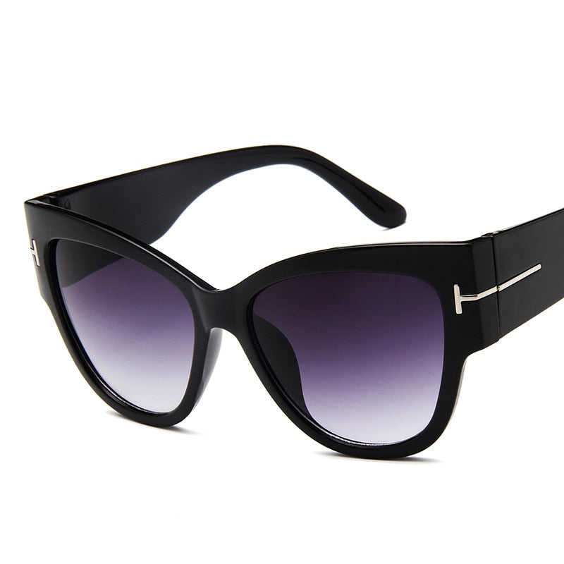 black cat eye sunglasses 