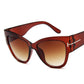 brown cat eye sunglasses 