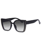 black square cat eye sunglasses