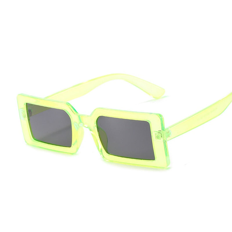 lime square sunglasses
