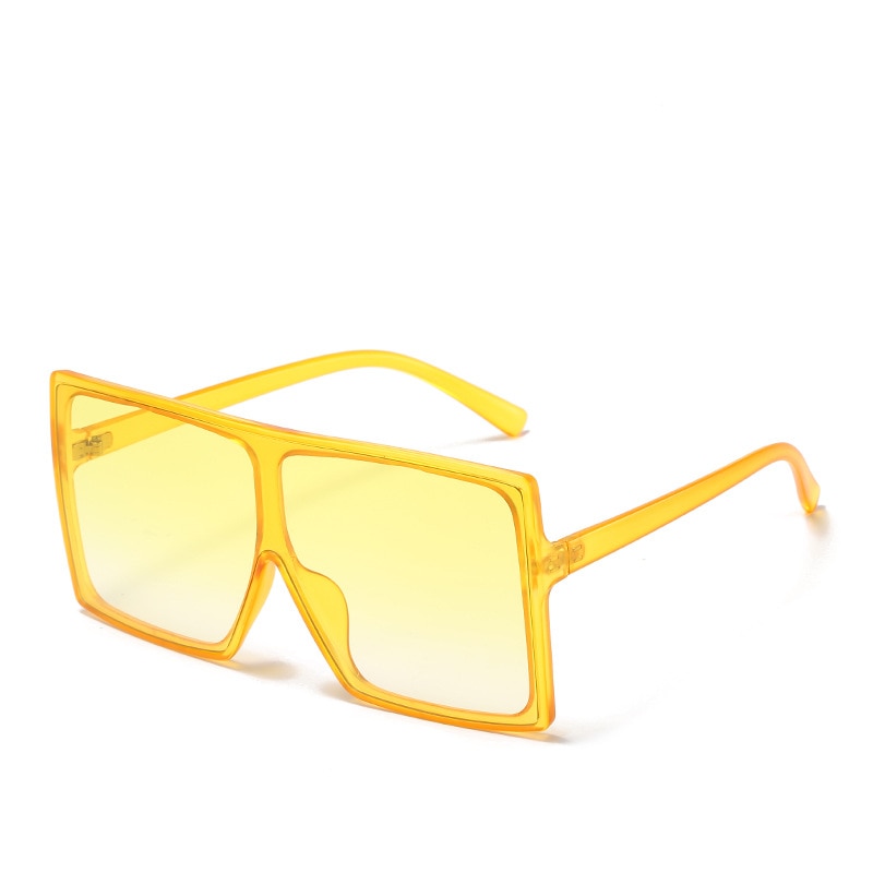 yellow square sunglasses 