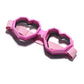 pink heart goggle sunglasses