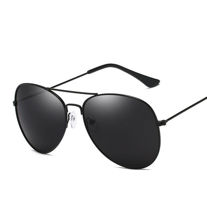 Metallic Aviator Sunglasses