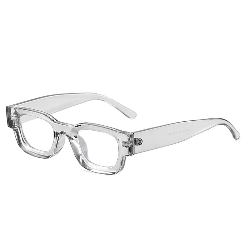transparent square sunglasses
