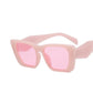 pink square cat eye sunglasses