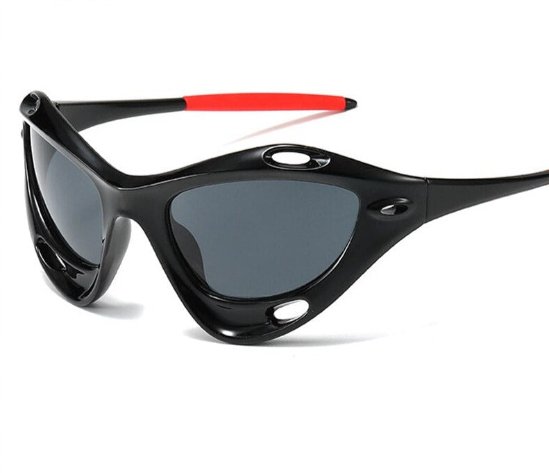 black sport sunglasses