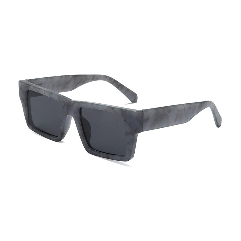 grey square sunglasses