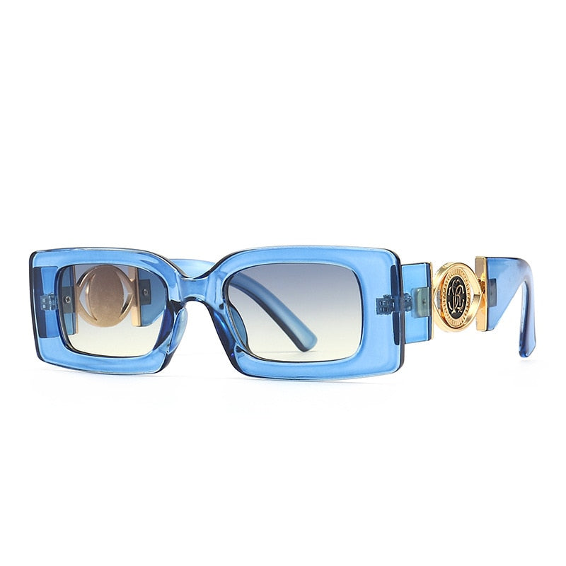 blue square sunglasses