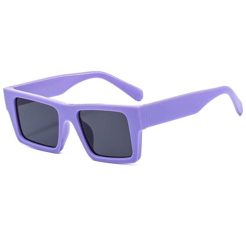 purple square sunglasses