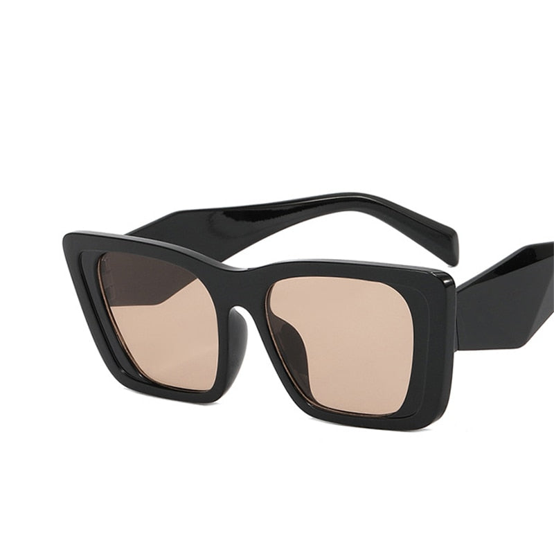 black square cat eye sunglasses 