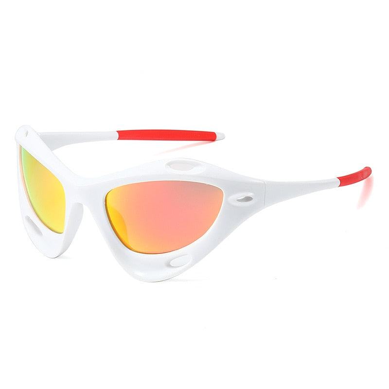 white sport sunglasses