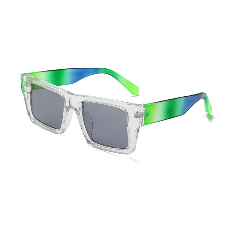 colourful square sunglasses