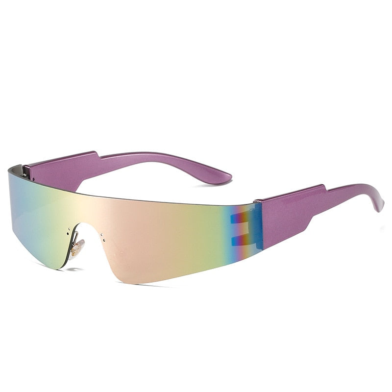 polarized rimless sunglasses 
